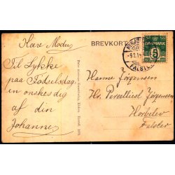 Nyk�bing F. -  Anl�get ved Kongensgade - Peter Alstrup 1878 - Brugt