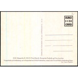 Den Kongelige Familie p Fredensborg Slot - Grndlund 10 - 12x17 cm. - Ubrugt