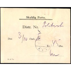 Skyldig Porto - Politist. 3-10 - 32 - 45 re - 