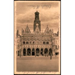 Feldpost - K.D. Feldpost  14 - 6 -17 - Til Husum - Billedside : Rathaus.