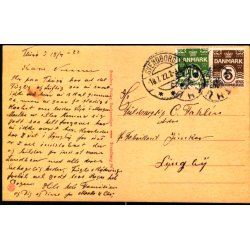 Svendborg - Parti fra Thur - Stender S. 94 - Brugt - Stjernestempel Thur