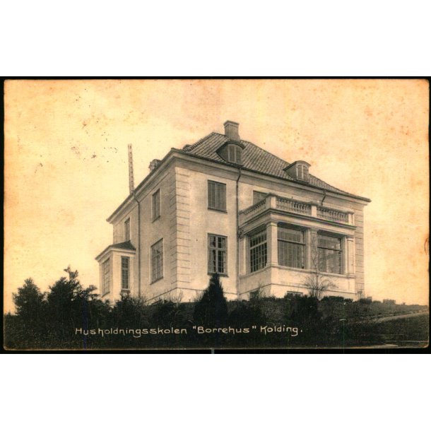 Husholdningsskolen "Borrehus" Kolding - G. Burcharth 16982 - Brugt
