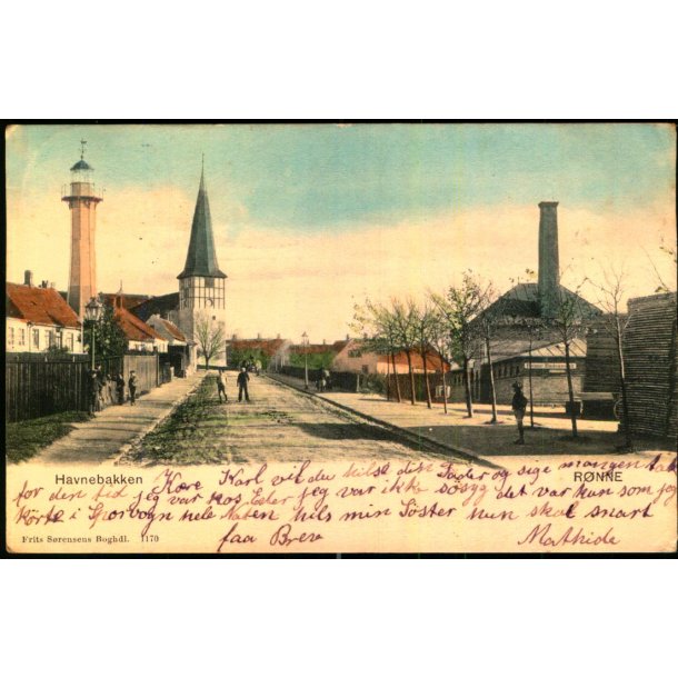 Havnebakken - Rnne - Frits Srensens Bogh. 1170 - Brugt 