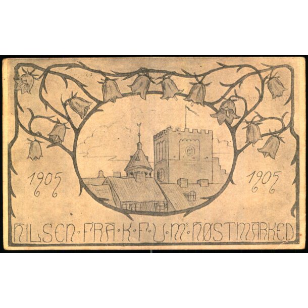 Hilsen fra K.F.U.M.s Hstmarked 1905 - u/n - Brugt