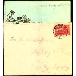 Brev med indhold (2 Ark) Fra Korsr 1946 - Brugt