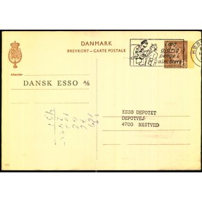 Dansk Esso - Kbh.K.  - 212 - Brugt.