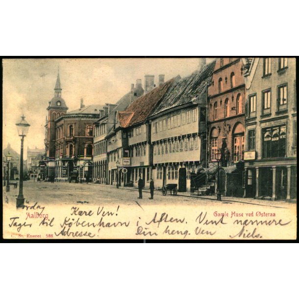 Aalborg - Gamle Huse ved steraa - C. St. 588