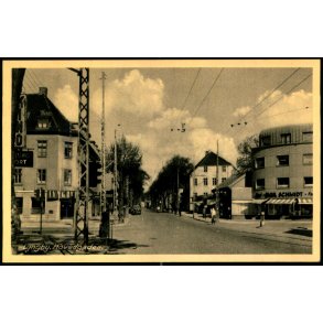 Lyngby - Hovedgaden - Rudolf Olsens Kunstforlag 5694