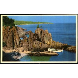 Bornholm - Klippeparti ved R - Colbergs Bogh. 95 F - Ubrugt