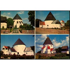 Bornholm - Sct. Ols - Nyker - Nylars - sterlars Rundkirke - Colbergs Bogh. 9035 - Brugt