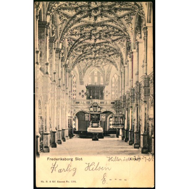 Frederiksborg Slot - Sk.B. &amp; Kf. 1184 - Brugt