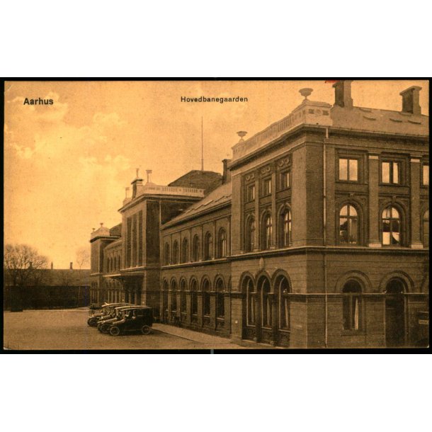Aarhus - Hovedbanegaarden - Aarhus Kunstforlag - J.J.N. 9060