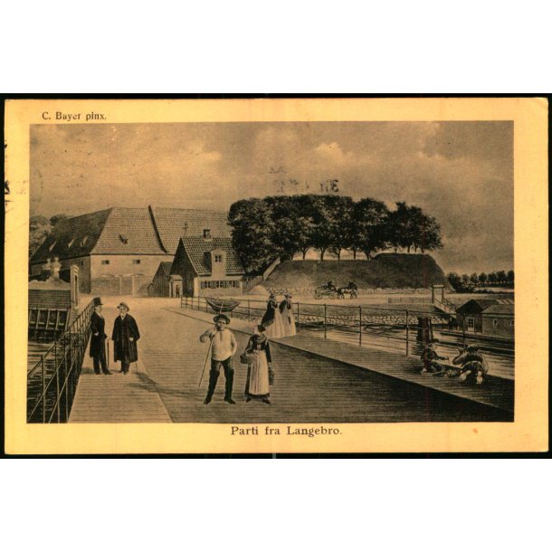 C. Bayer - Parti fra Langebro - Alex Vincent 24 - Brugt