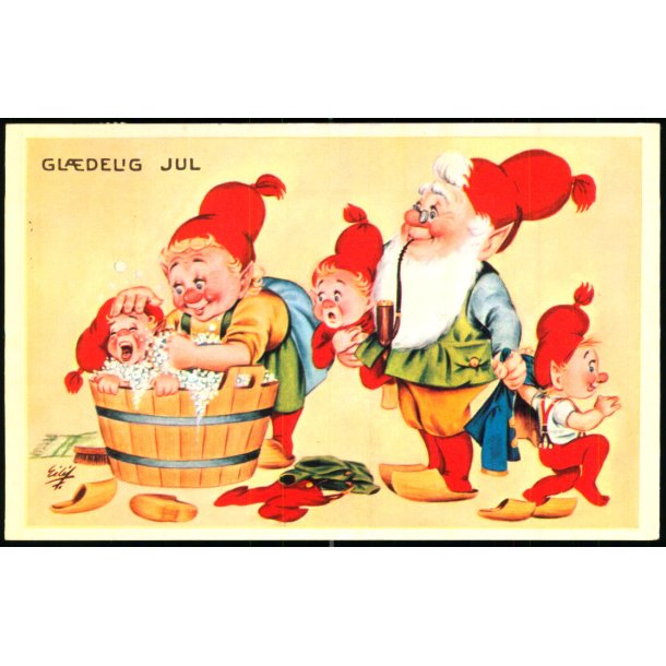 Eilif -  Gldelig Jul - Stender 5109/232 - Brugt