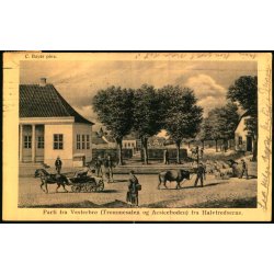 C. Bayer - Parti fra Vesterport (Trommesalen og Acsiceboden) fra Halvtredserne -   A. Vincent 23 - B