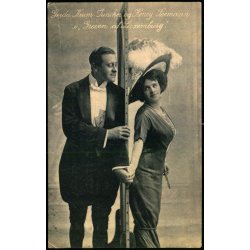 Gerda Krum Junker og Henry Seemann i Greven af Luxemburg  - Alex Vincent 1951 - Brugt