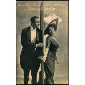 Gerda Krum Junker og Henry Seemann i Greven af Luxemburg  - Alex Vincent 1951 - Brugt