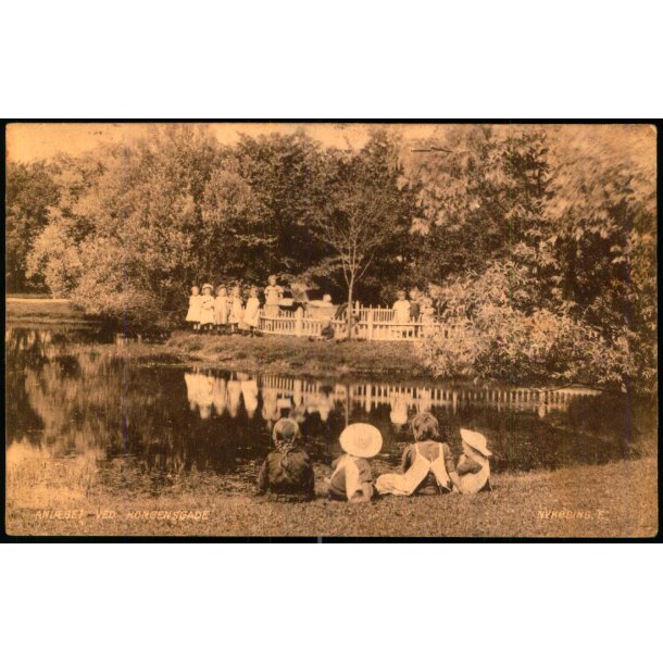 Nyk�bing F. -  Anl�get ved Kongensgade - Peter Alstrup 1878 - Brugt
