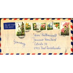 Luftpost Brev fra Kenya til Tyskland - 9 - 12 - 86