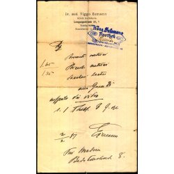 Recept - Dr. med  Viggo Esmann - Kong Salomons Apothek - 2 - 2 - 1917