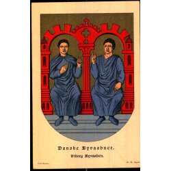 Danske Byvaabner - Viborg Byvaaben - Fritz Benzen 72 - Ubrugt