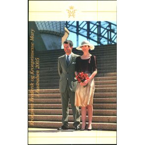 Kronprinseparret i Australien 2005  - Billede 30x18 cm.