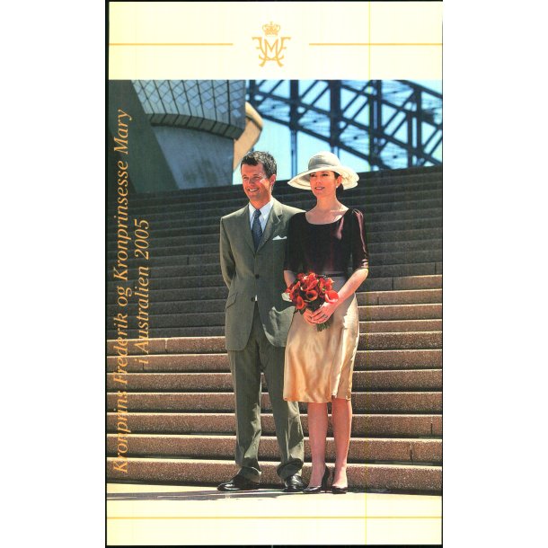 Kronprinseparret i Australien 2005  - Billede 30x18 cm.