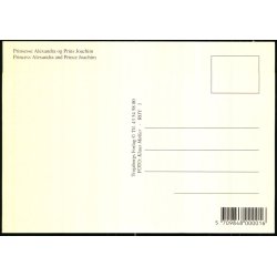 Prins Joachim og prinsesse Alexandra Bryllup - Trojaborg ROY 1 - Ubrugt