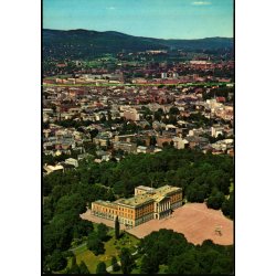 Kongeslottet set fra Fly - Oslo - Aune 7045/4 - Ubrugt