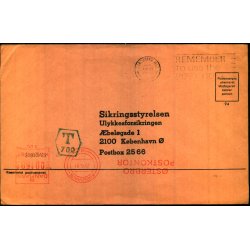 Efterporto - Brev fra England  7 - 5 - 1981 - Efterporto  1600 re