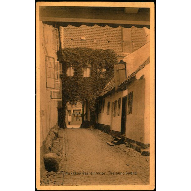 Nakskov -  Gaardinteri�r Theisens Gaard - Stender 38973 - Ubrugt
