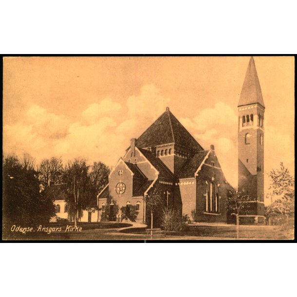 Odense - Ansgar Kirke - H. Schmidt u/n - Ubrugt