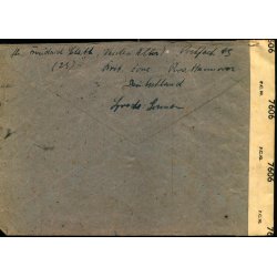 Efterkrigs Censurbrev fra Tyskland  7 - 11 - 46 - Til Nrre-Nebel