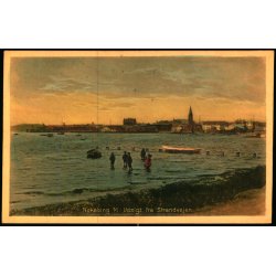 Nyk�bing M. - Udsigt fra Strandvejen - Stender  23751 - Brugt