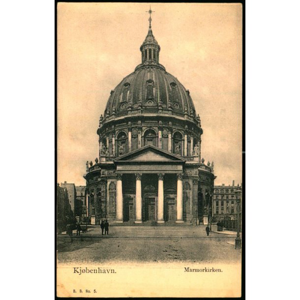 Kj�benhavn - Marmorkirken - B.B. 5