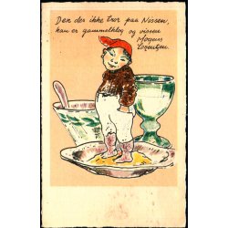 Mogens Lorentzen - Den der ikke tror paa Nissen, - K. Witt-Mller Serie 1972 - Ubrugt