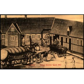 Ringk�bing - Konsul Husteds Gaard 1847 - W.K.F. u/n - Brugt