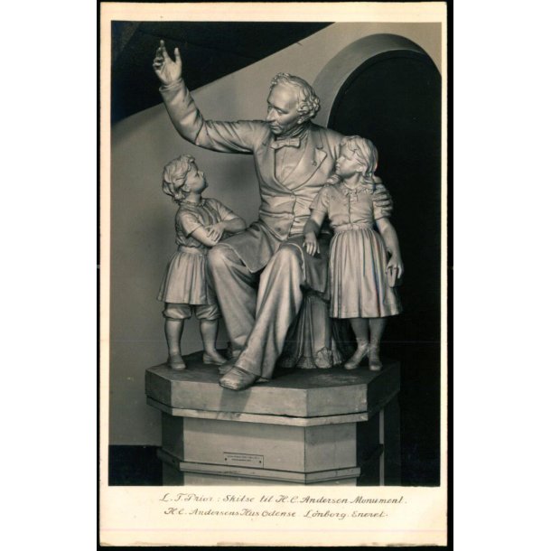 Skitse til H.C. Andersens Monument - H.C. Andersens Hus u/n - Ubrugt