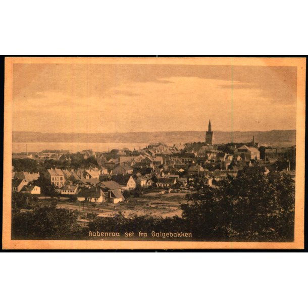 Aabenraa set fra Galgebakken - Stender 53489 - Ubrugt