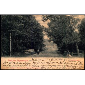 Gruss aus L�gumkloster - Norderstrasse - H. Michelsen 63221 - Brugt