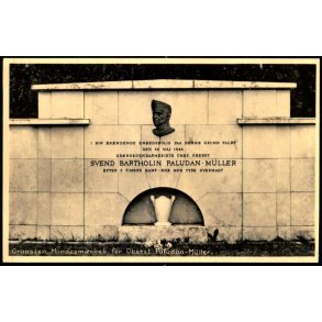 Graasten - Mindesten for Oberst Paludan-M�ller - Graasten Bogh. 90737 - Ubrugt