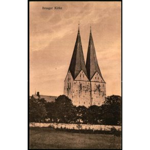 Broager - Kirke - J. Boisen 2107 - Ubrugt