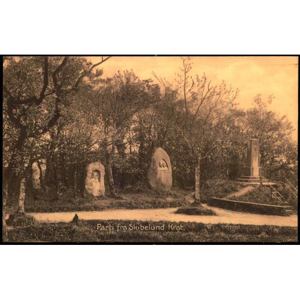 Parti fra Skibelund Krat - Stender 20434 - Ubrugt