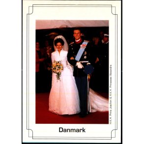 Prins Joachim og prinsesse Alexandra Bryllup - Grnlund T 01 - Ubrugt