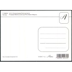 Kronprinsesse Sonja - Marthe Louise - Hkon Magnus. - Aune 13048 - Ubrugt