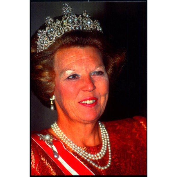 Dronning Beatrix - Holland - Royal Press 32 - Ubrugt