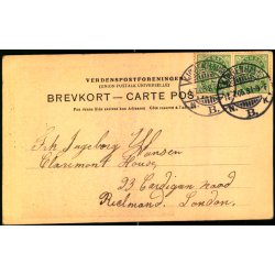 Brnehjlpsdagen 1905 - Fra Brnenes Kontors Teltlejr ved Jonstrup 1904 - u/n - Brugt 