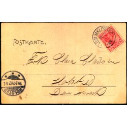 Gruss aus L�gumkloster - Norderstrasse - H. Michelsen 63221 - Brugt