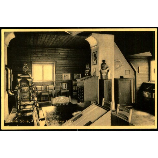 Store Stue - Knud Rasmussens Hus - K.R. Museum 93562 - Ubrugt
