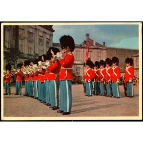 Kbenhavn - Vagtparaden p Amalienborg - Stender 5607